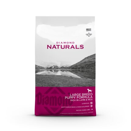 Diamond Naturals Puppy Raças Grandes Borrego & Arroz 15kg