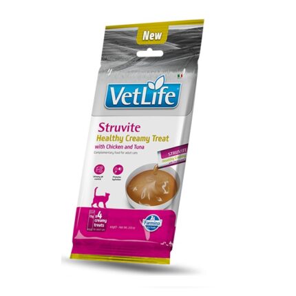 Farmina Cat Creamy Vet Life Struvit Frango e Atum 60gr